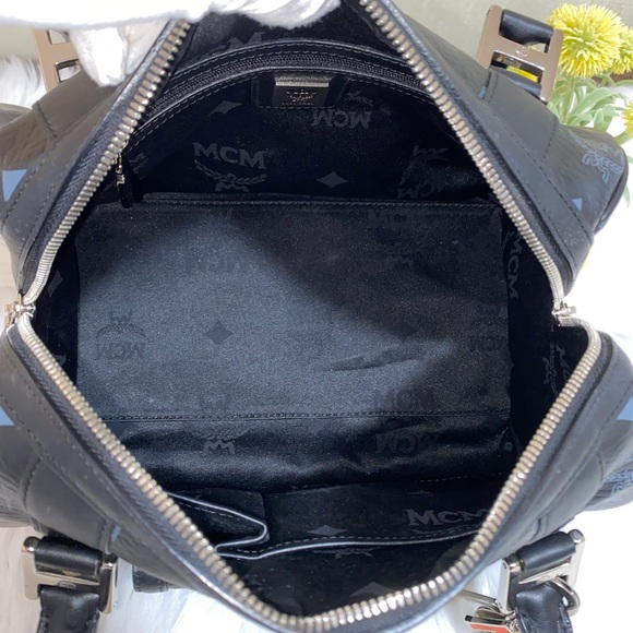 MCM Visetos Boston Bag - Picture 14 of 15